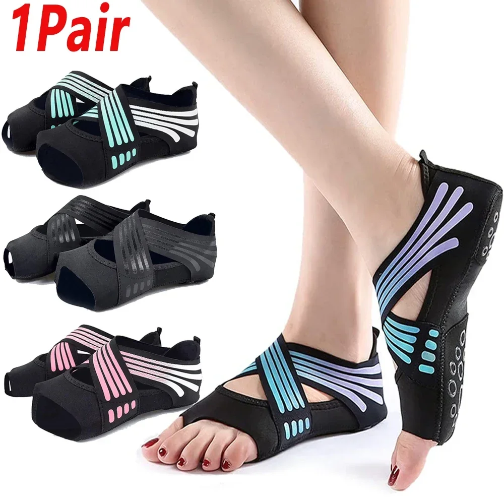 Yoga Fitness Gym - 1 Par de Sapatos Profissionais Antiderrapantes