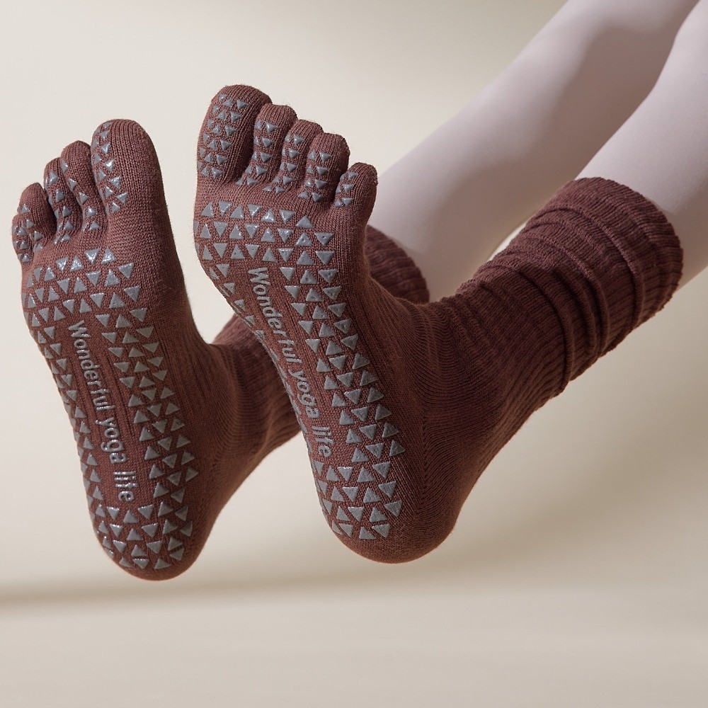 Yoga Toe Separator - Cinco dedos esportes meias dedo do