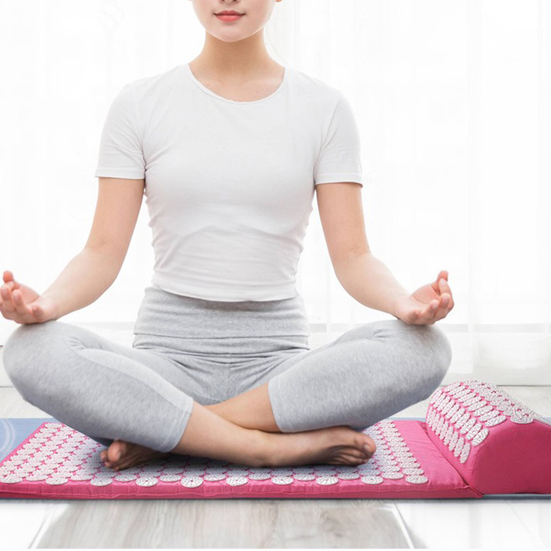 Yoga And Fitness Mat - Tapete de Acupressão Shakti com Agulhas,