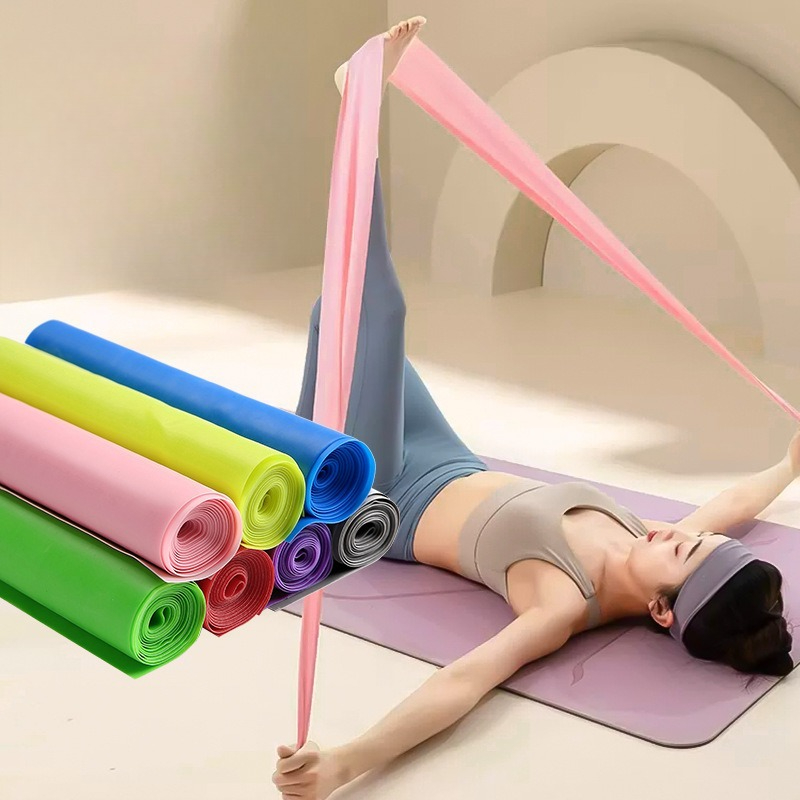 Yoga Health & Fitness Center - Faixas Elásticas Antiderrapantes de Látex Premium