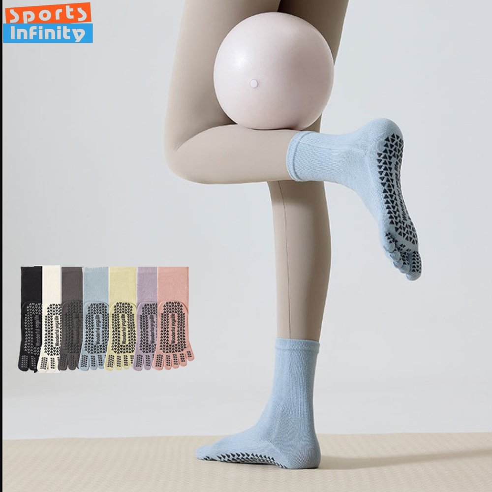 Yoga Dance & Fitness Center Llc - Moda cinco dedos split toe meias