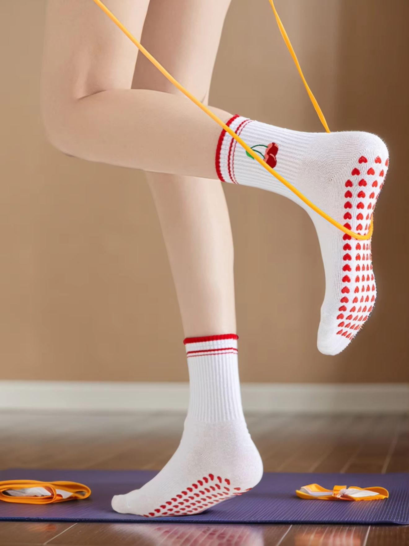 Yoga Dance & Fitness Center Llc - 1 Par de Meias de Yoga