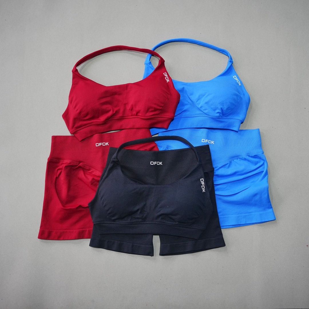 Conjunto esportivo feminino DF - Yoga Fitness Leggings avaliação e preço