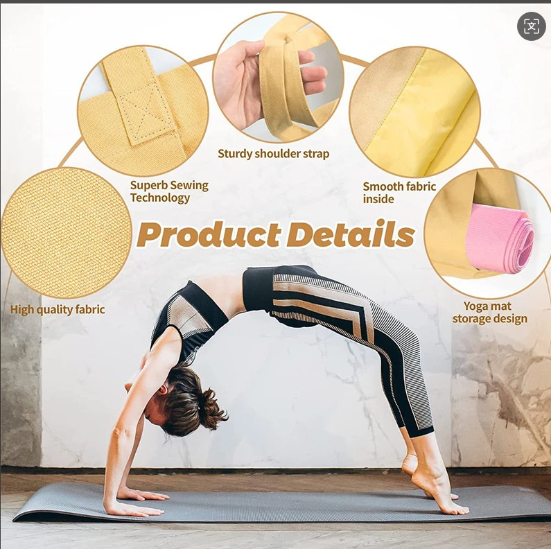 Bolsa de ioga multiuso, bolsa  - Yoga Of Fitness Mat avaliação e preço