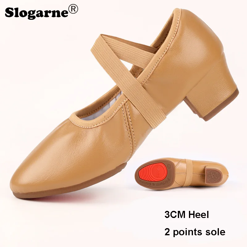 Couro genuíno macio sapatos de - Yoga Dance & Fitness Center Llc avaliação e preço