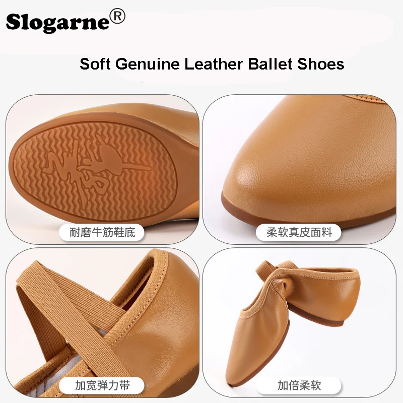 Couro genuíno macio sapatos de - Yoga Dance & Fitness Center Llc avaliação e preço