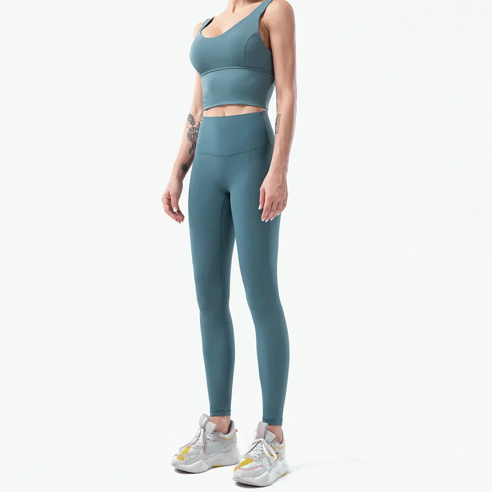 Conjunto de yoga de sensação n - Yoga Fitness Leggings avaliação e preço