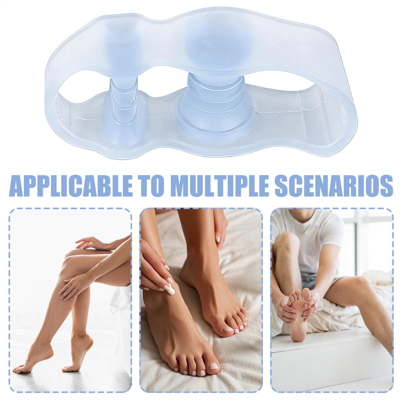 1 Par de Separadores de Dedos  - Yoga Toe Separator avaliação e preço