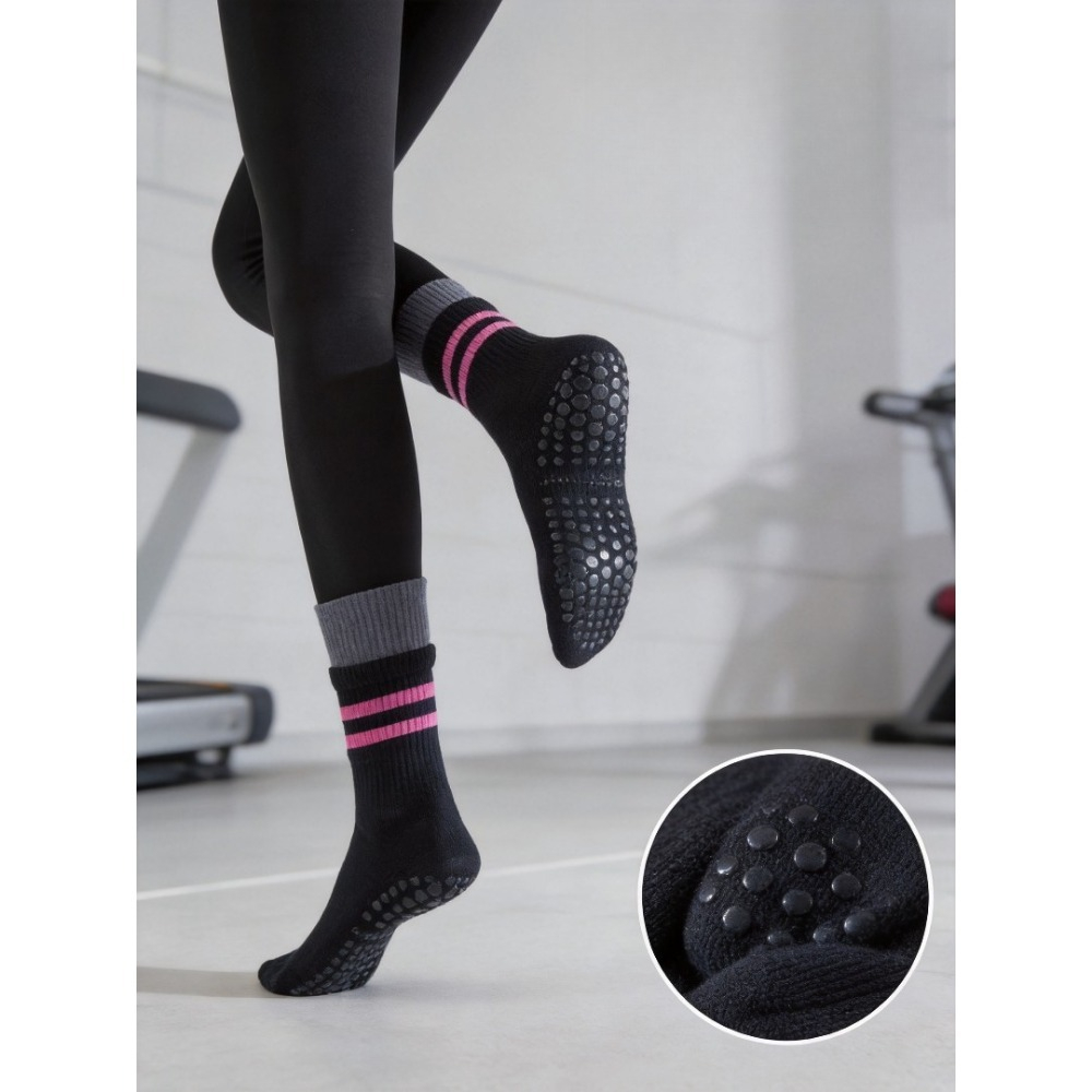 Meias de Yoga Antiderrapantes  - Yoga Fitness Gym avaliação e preço
