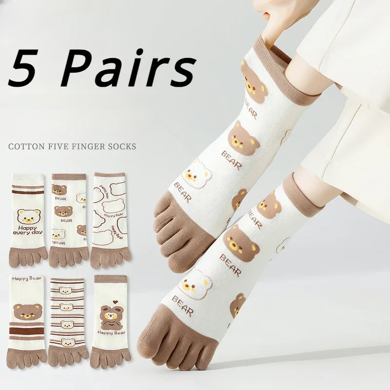 5 pares meias de cinco dedos m - Yoga Toe Separator avaliação e preço