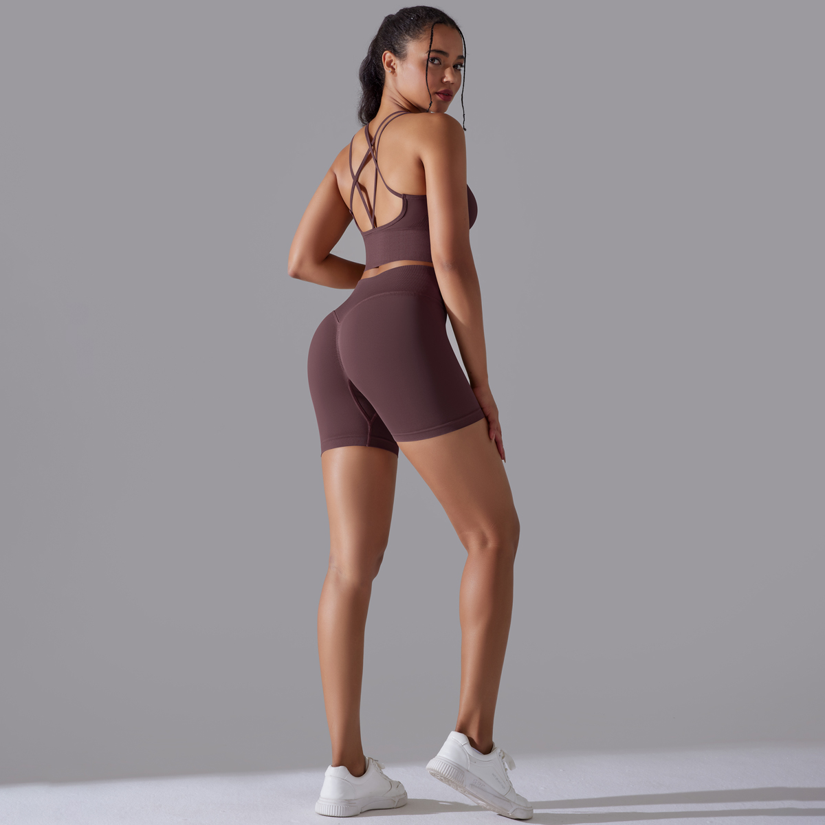 Sexy conjuntos de yoga feminin - Yoga Fitness Zumba avaliação e preço
