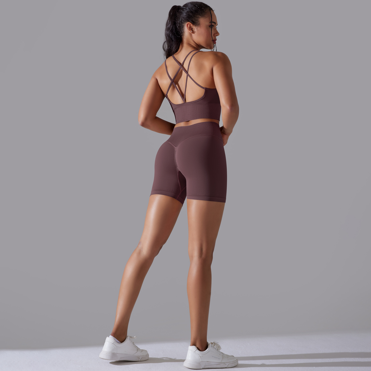 Sexy conjuntos de yoga feminin - Yoga Fitness Zumba avaliação e preço