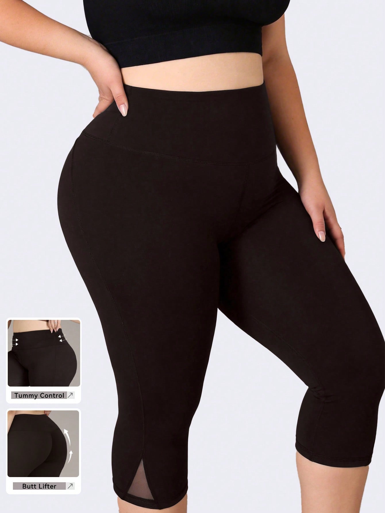 Legging Fitness Plus Size Femi - Yoga Fitness Gym avaliação e preço
