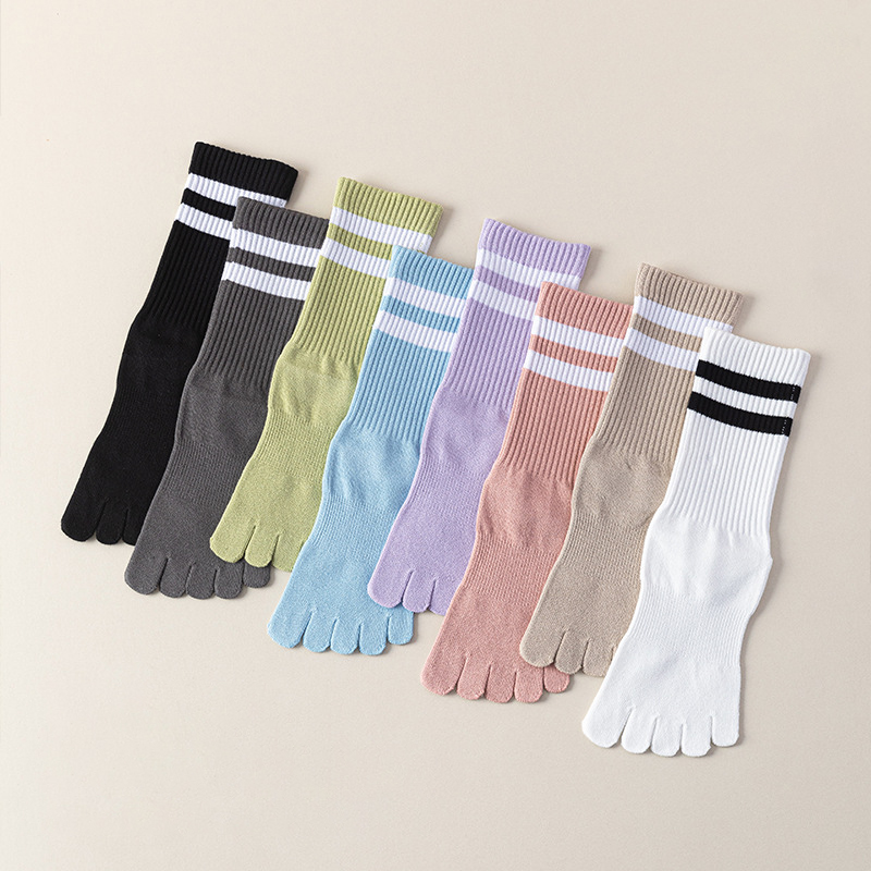 1/5 Pares de Meias Femininas d - Yoga Toe Separator avaliação e preço