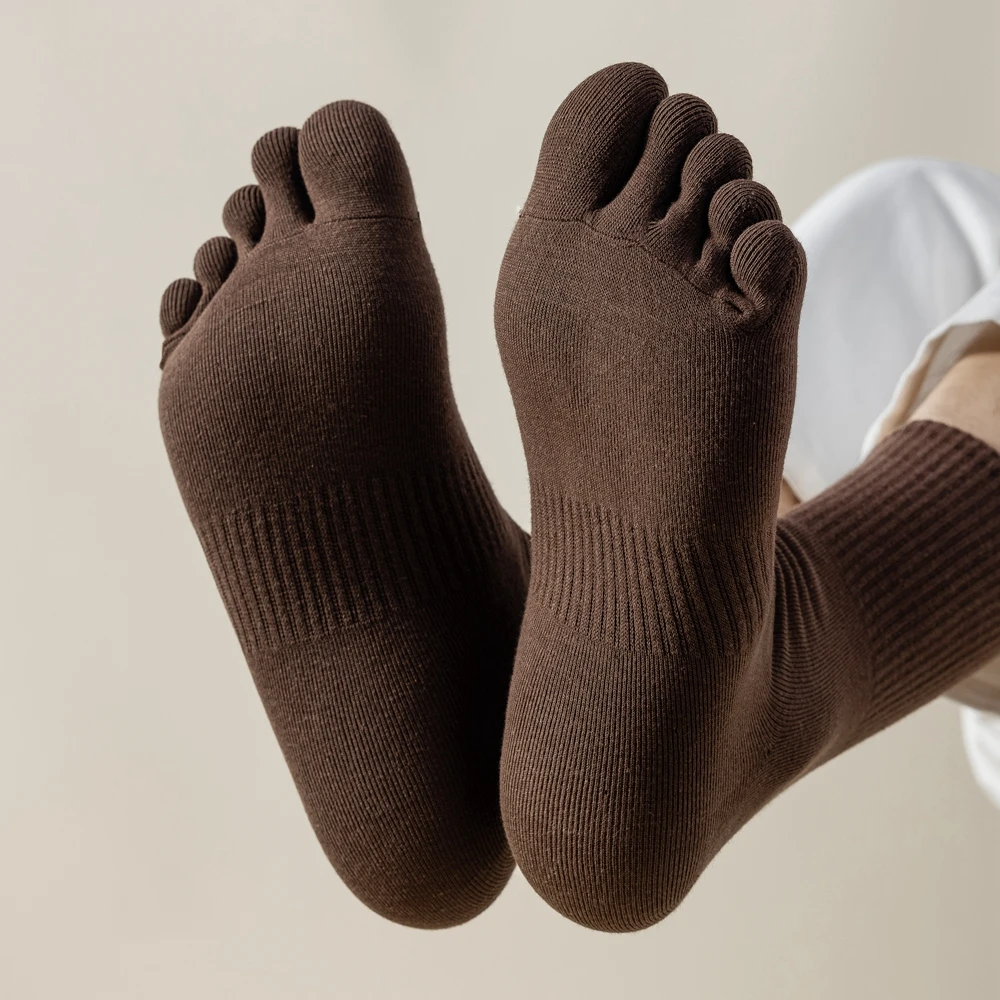6 pares meias masculinas com d - Yoga Toe Separator avaliação e preço