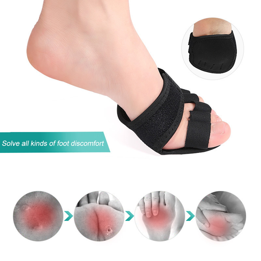 1 par de cinco dedos meia-palm - Yoga Toe Separator avaliação e preço