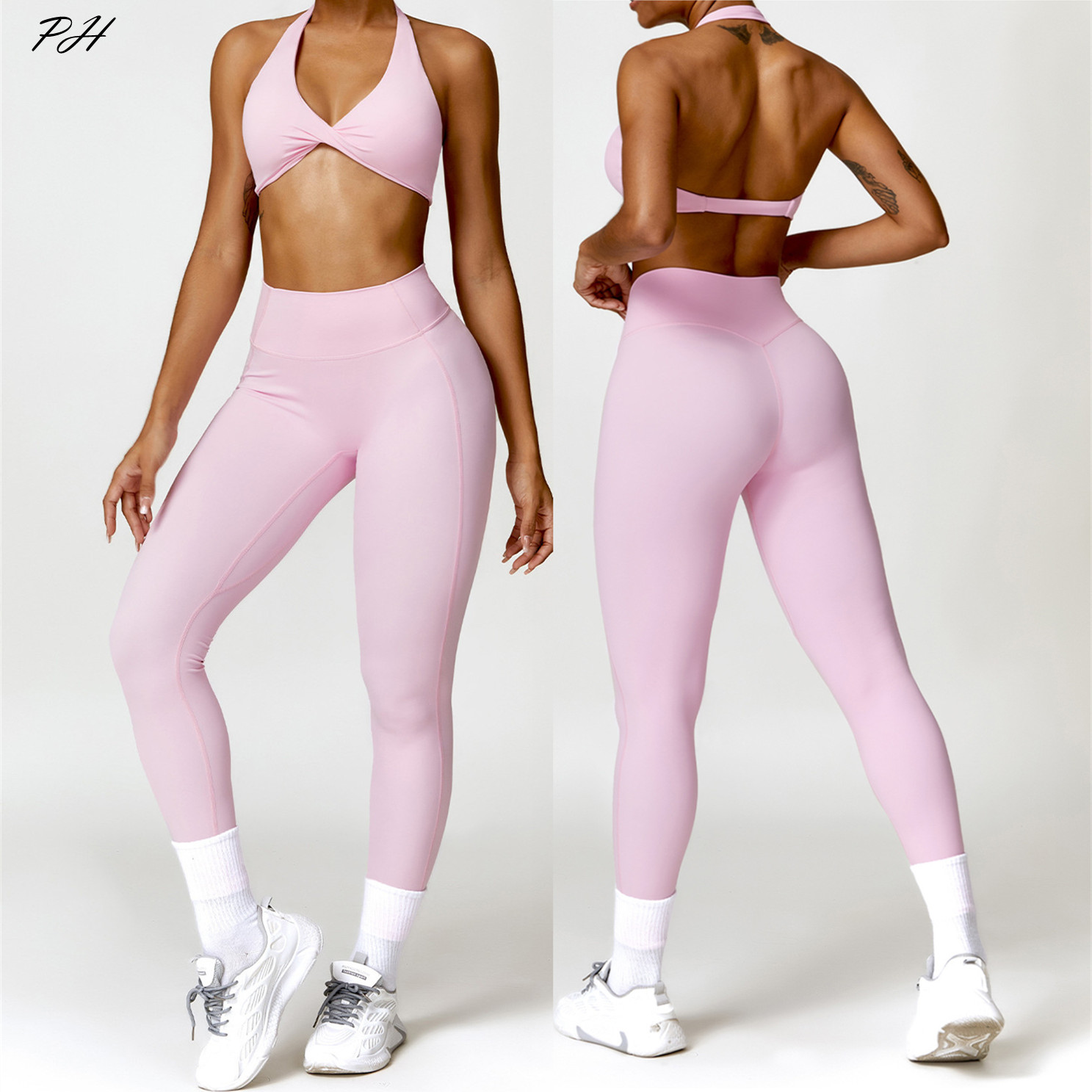 Conjunto de ioga feminina de d - Yoga Fitness Zumba avaliação e preço