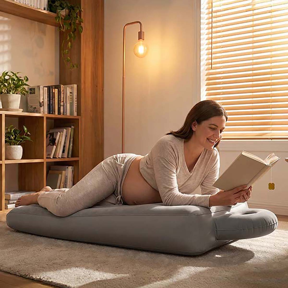 Almofada Inflável para Gravide - Yoga And Fitness Mat avaliação e preço