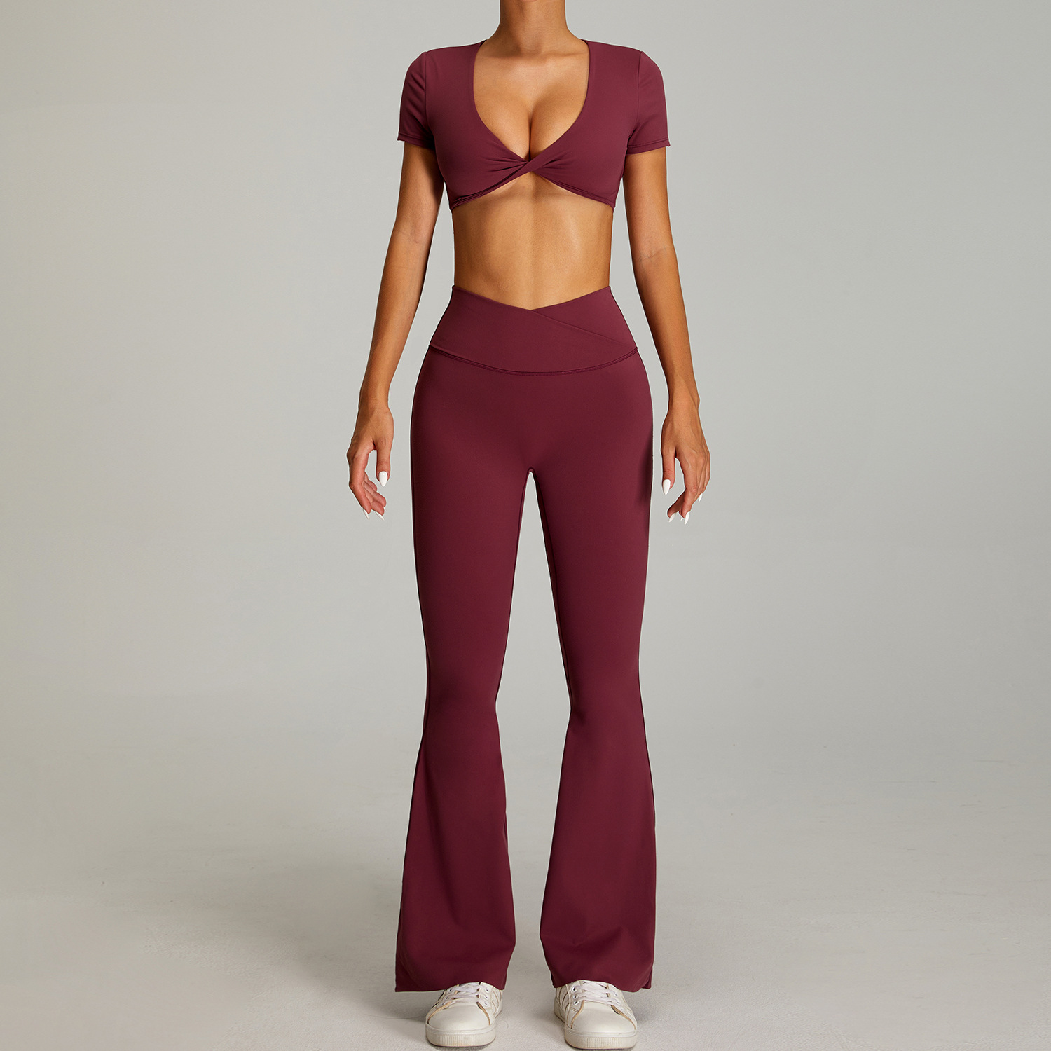 2 peças roupas esportivas femi - Yoga Fitness Zumba avaliação e preço