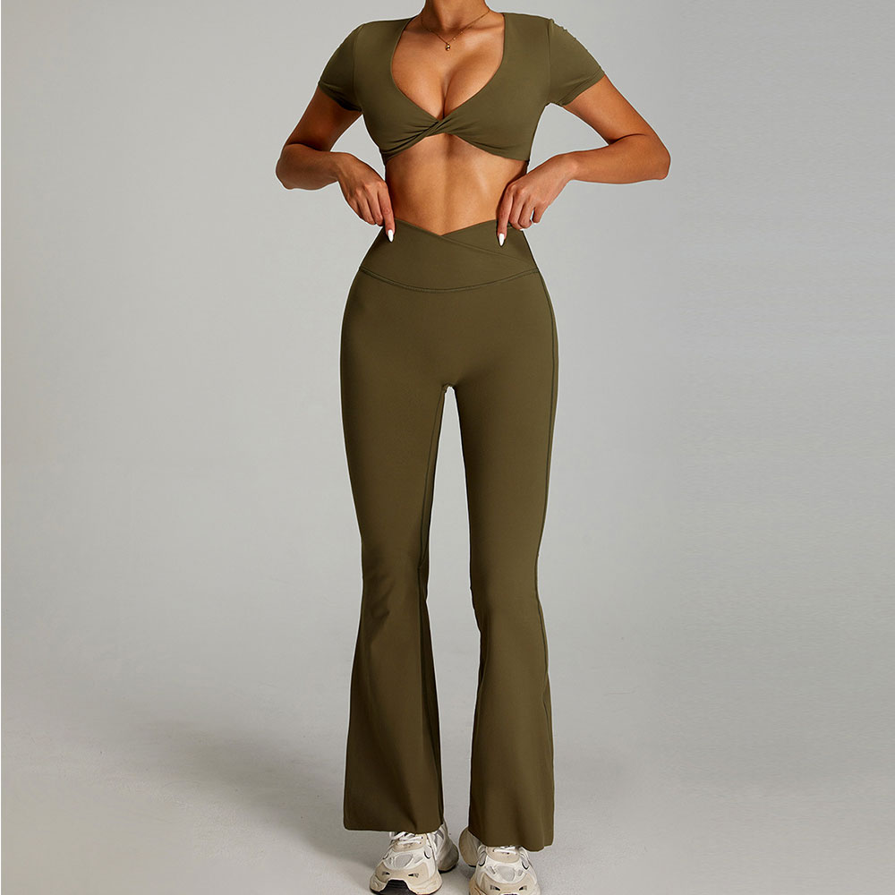 2 peças roupas esportivas femi - Yoga Fitness Zumba avaliação e preço