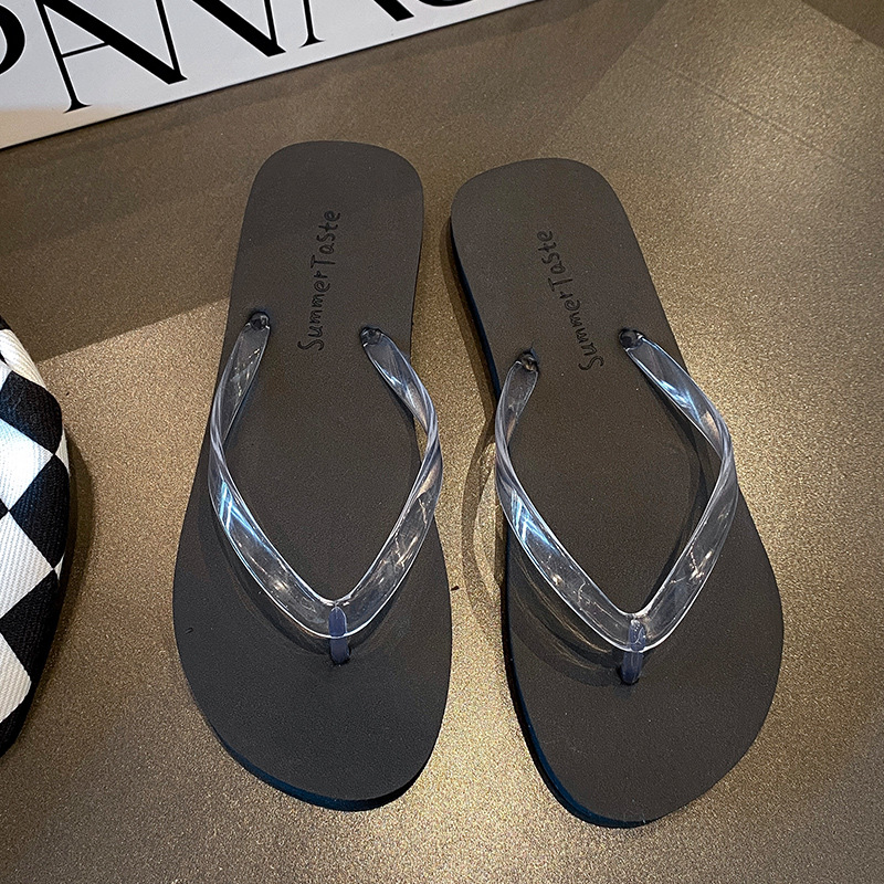 Verão feminino cor sólida flip - Core Slider avaliação e preço